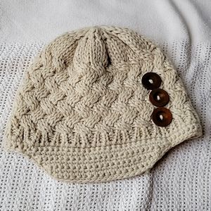 Winter knit hat